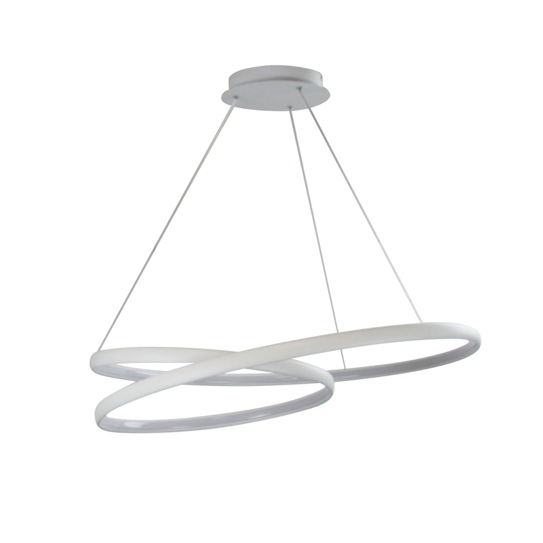 Infinity Modern LED Spiral Pendant