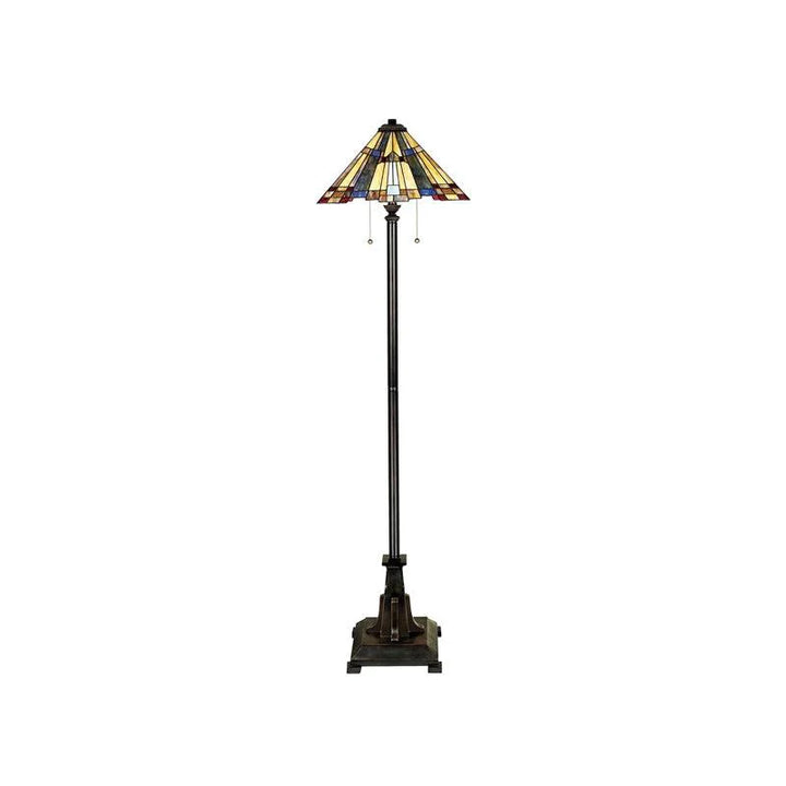 Inglenook Floor Lamp 2Lt E27 in Valiant Bronze