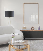 Jambes Floor Lamp in Black or White