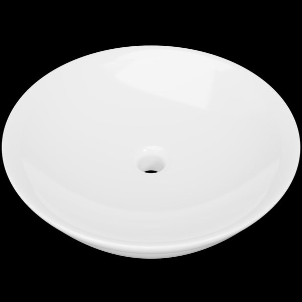 Jupiter Basin 450mm White Gloss