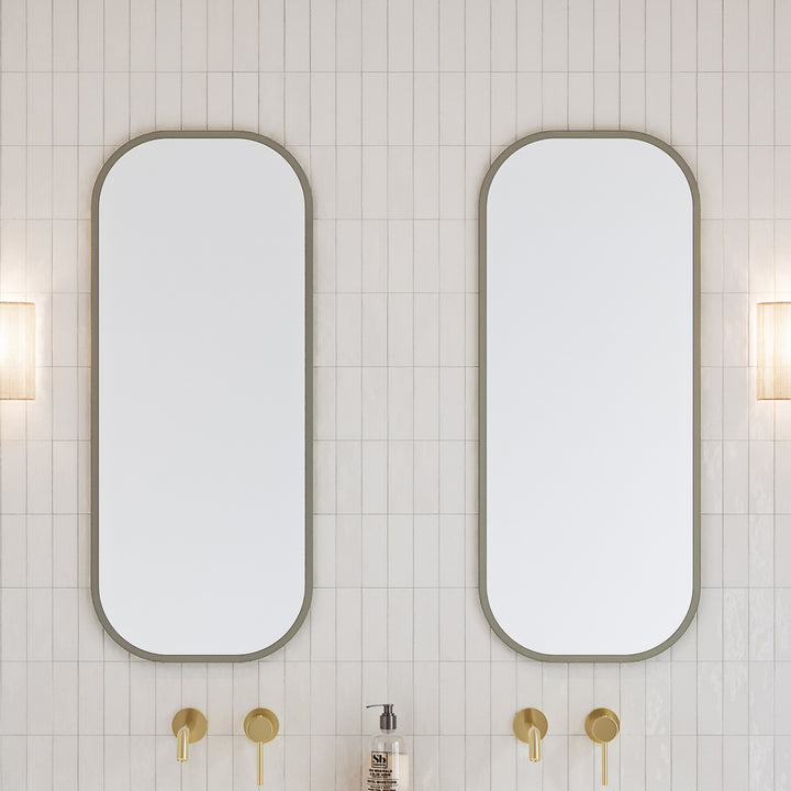 Jazz Arch Frame Mirror 430mm x 1030mm