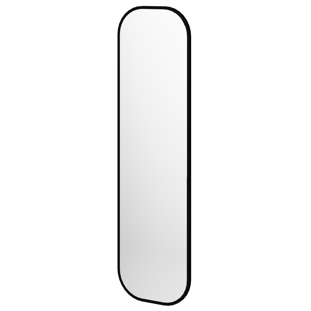 Jazz Arch Frame Mirror 430mm x 1530mm