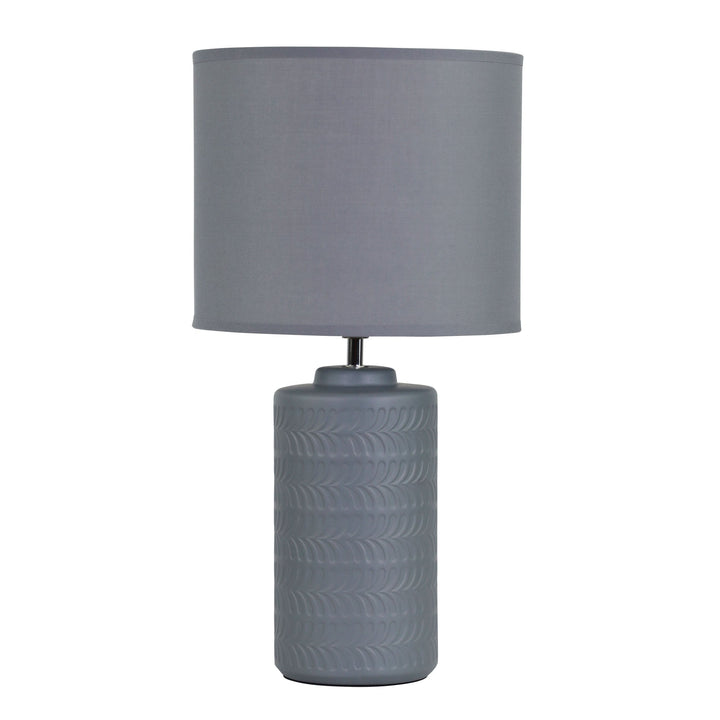 Jenny Ceramic Table Lamp with Poly-Cotton Shade