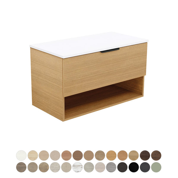 Kassi All Drawer 900 Wall Hung Vanity