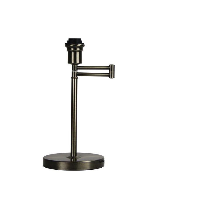 Kingston Swing Arm Base – Black with Brushed Gold Highlights