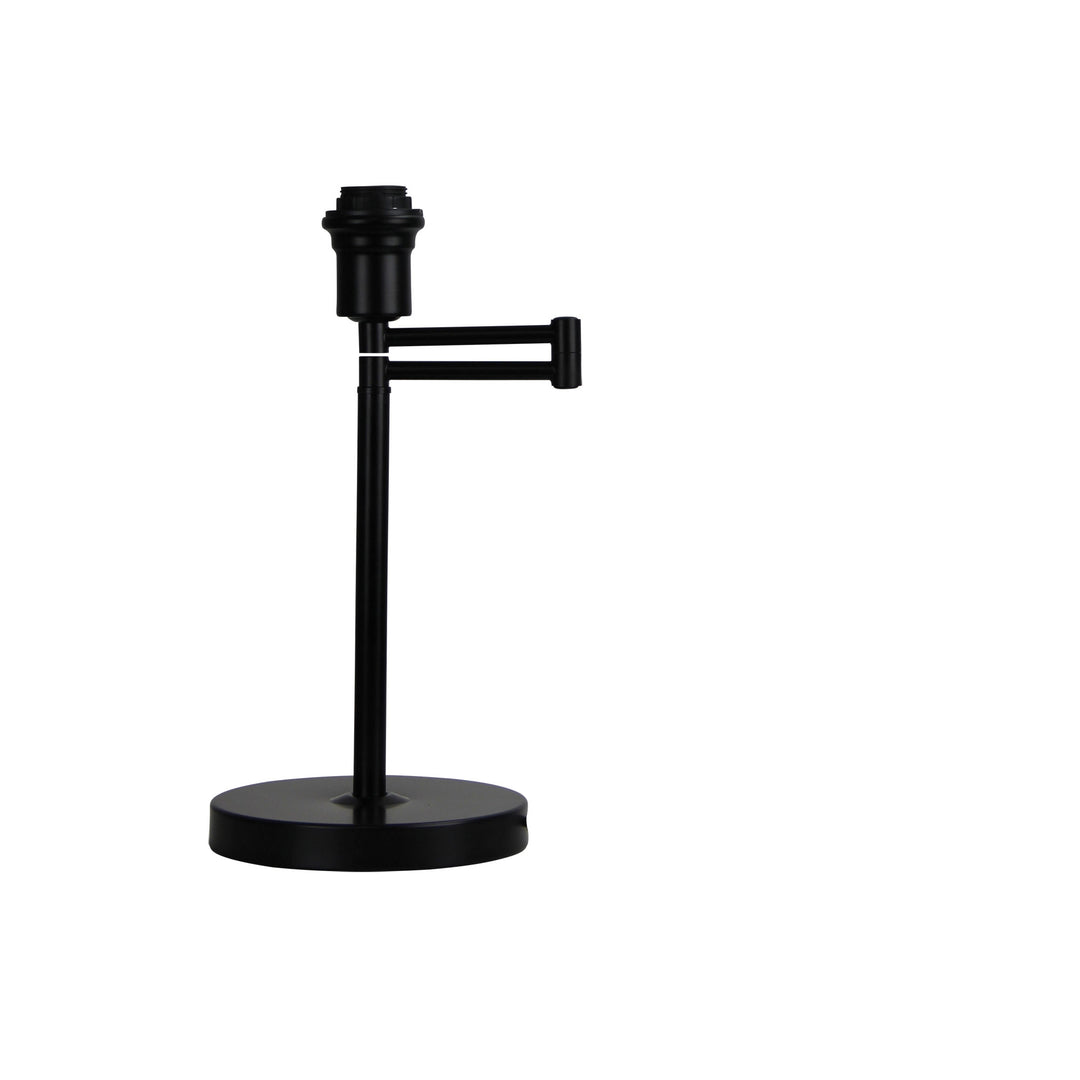 Kingston Swing Arm Base – Black with Brushed Gold Highlights