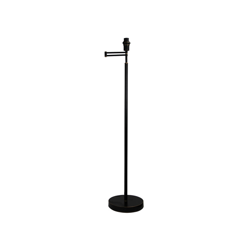 Kingston Swing Arm Base – Black with Brushed Gold Highlights