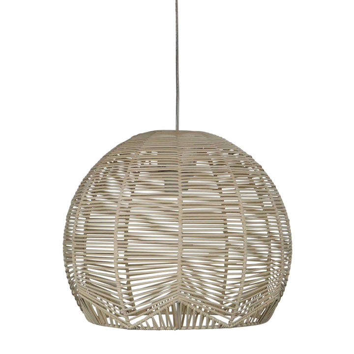 Koga 36 Natural Rattan Cane Shade – Elegant Pendant Lighting