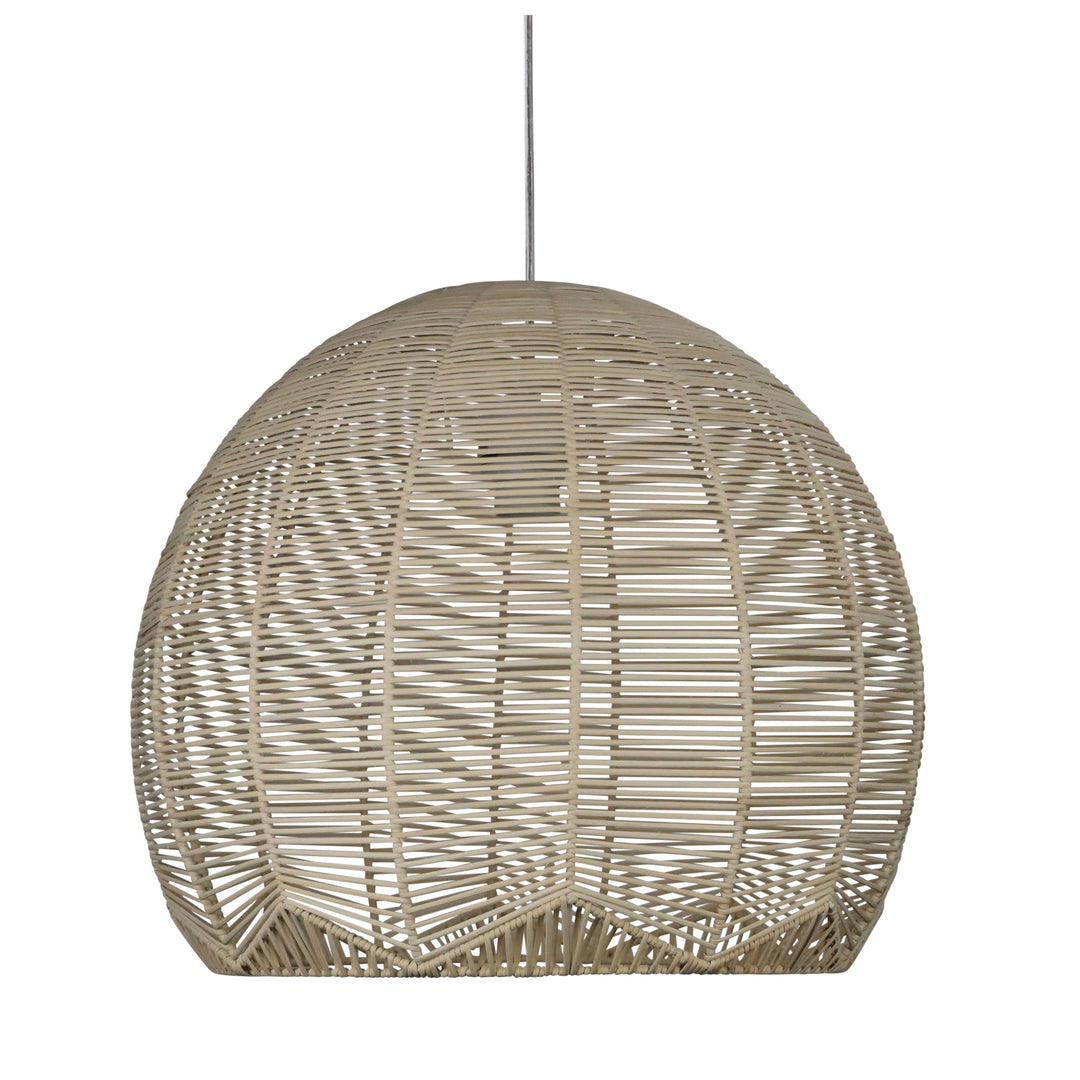 Koga 48 Natural Rattan Cane Shade – Stylish Pendant Lighting