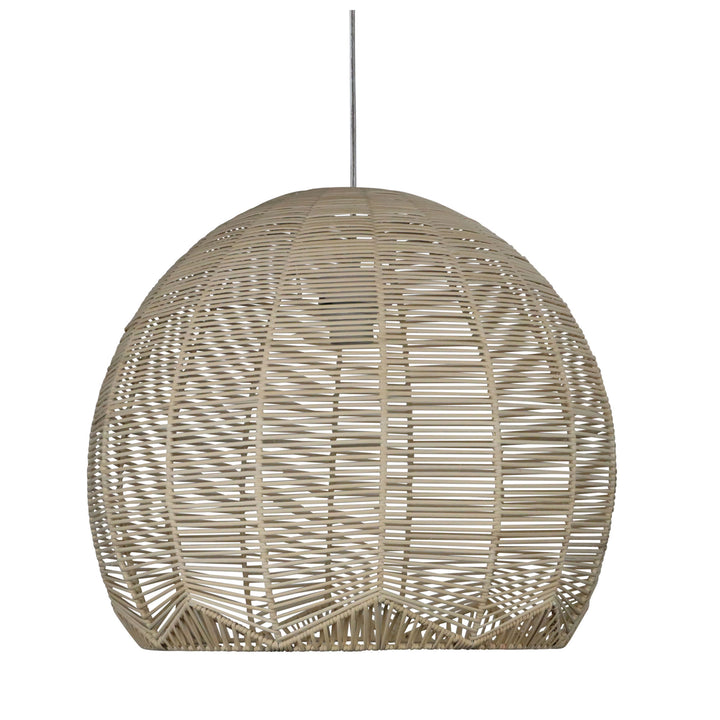 Koga 48 Natural Rattan Cane Shade – Stylish Pendant Lighting