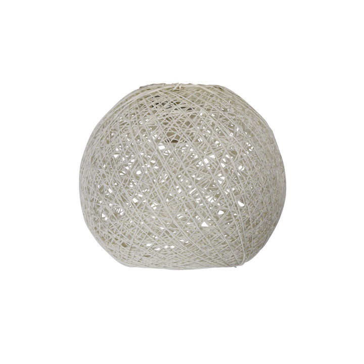 Kono 25 25cm White & Black Painted String DIY Shade – Stylish & Practical