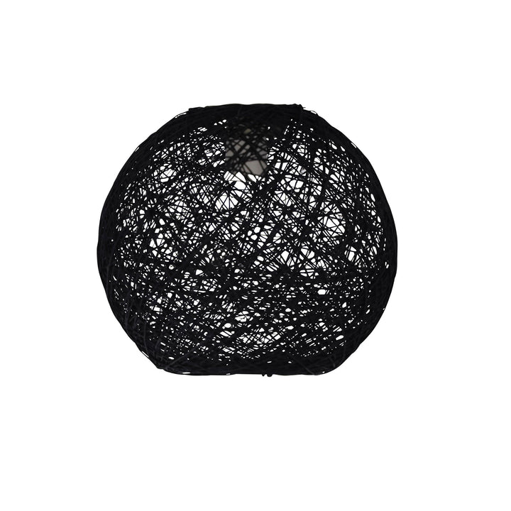 Kono 25 25cm White & Black Painted String DIY Shade – Stylish & Practical