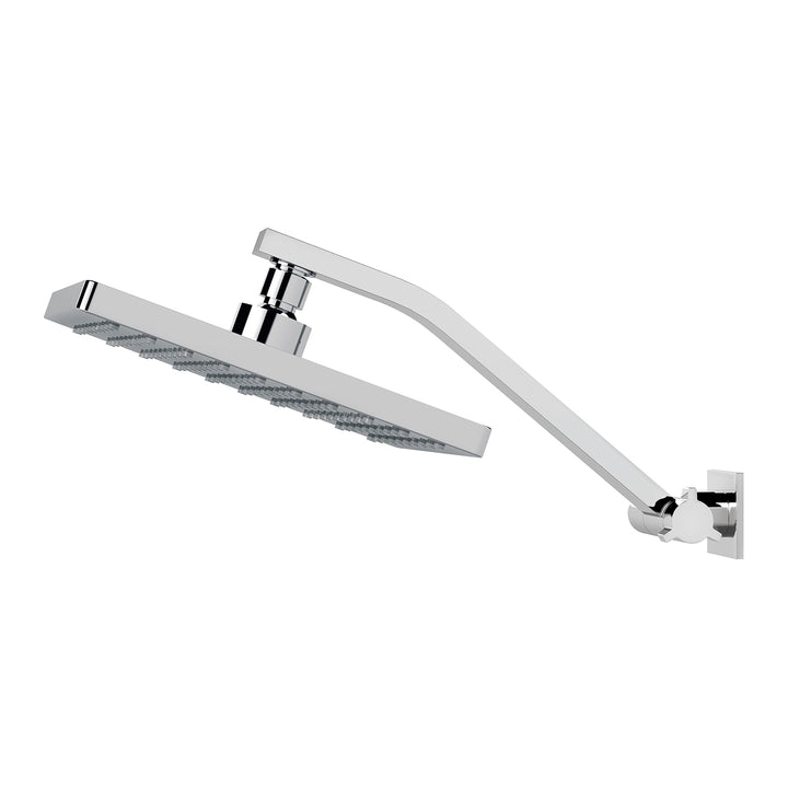 1 Lexi Universal Shower Arm & 200mm Square Rose, Showers – Pilbara Bathroom Warehouse