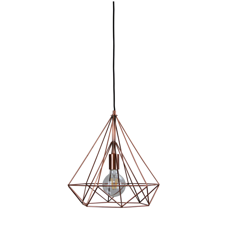 LENOX Antique Copper Geometric Pendant