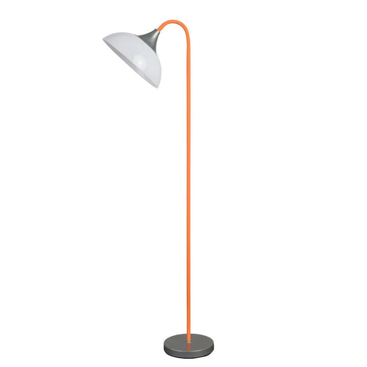Mackenzie Vibrant Metal Floor Lamp - Black, orange, Red or Yellow, 1800mm High, PL0071