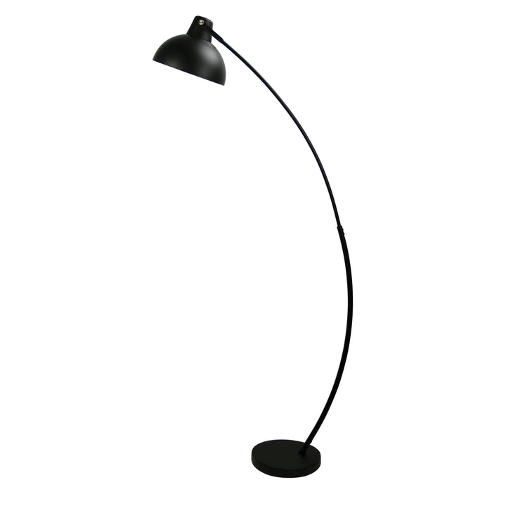 Lago White & Black Floor Lamp – Stylish & Adjustable
