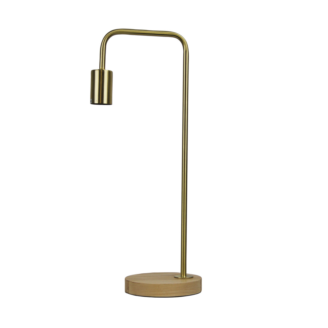 Lane Scandi Table Lamp with Timber – Stylish & Versatile