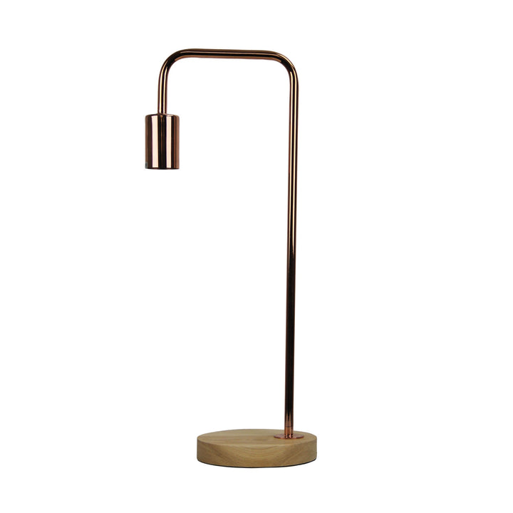Lane Scandi Table Lamp with Timber – Stylish & Versatile