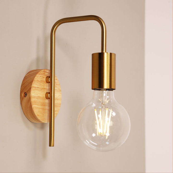 Lane Wall Real Timber Wall Light – Elegant & Versatile