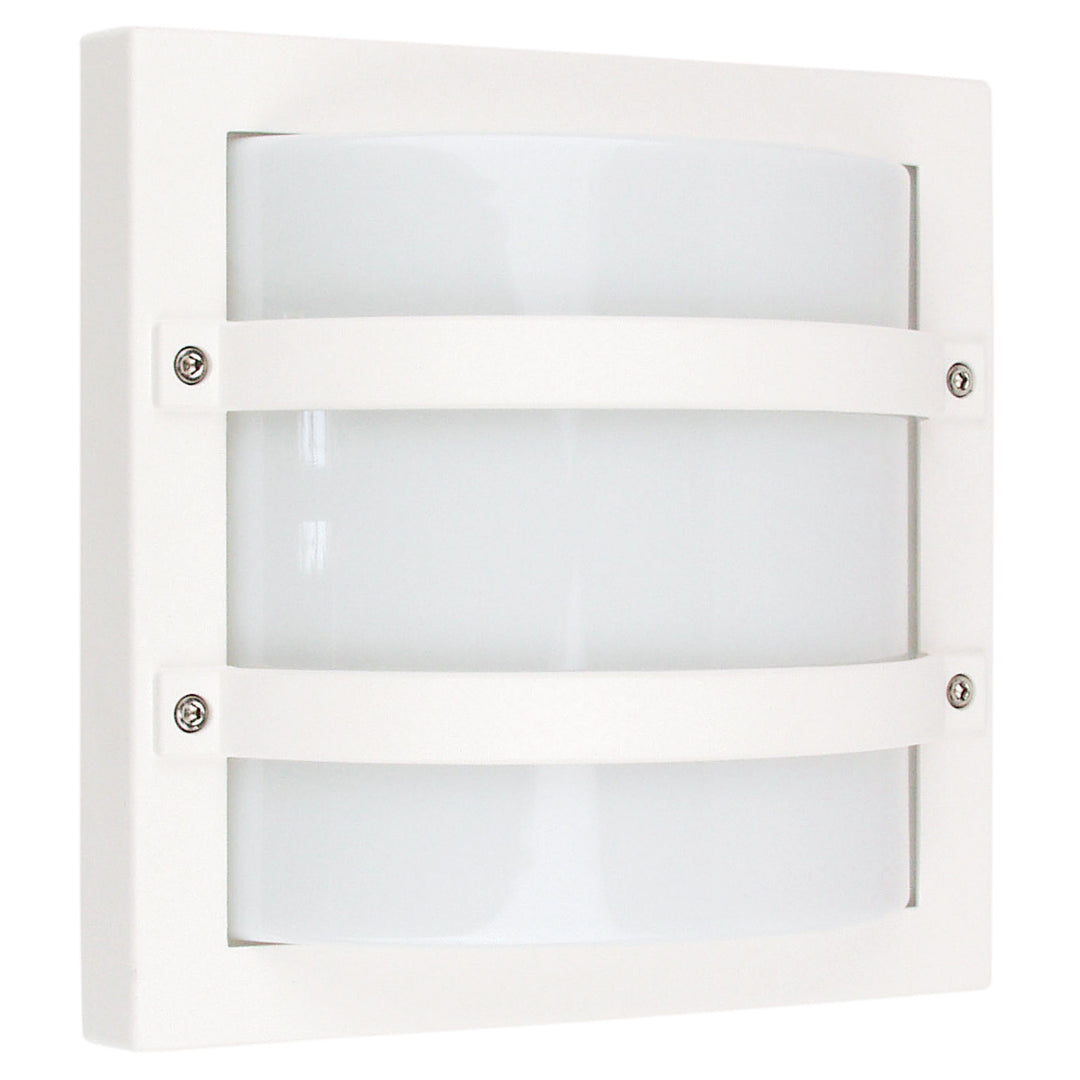 Largo White IP65 Premium Outdoor Bulkhead – Stylish & Durable