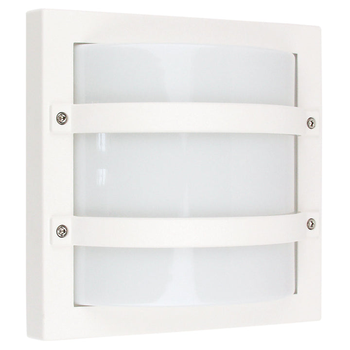 Largo White IP65 Premium Outdoor Bulkhead – Stylish & Durable