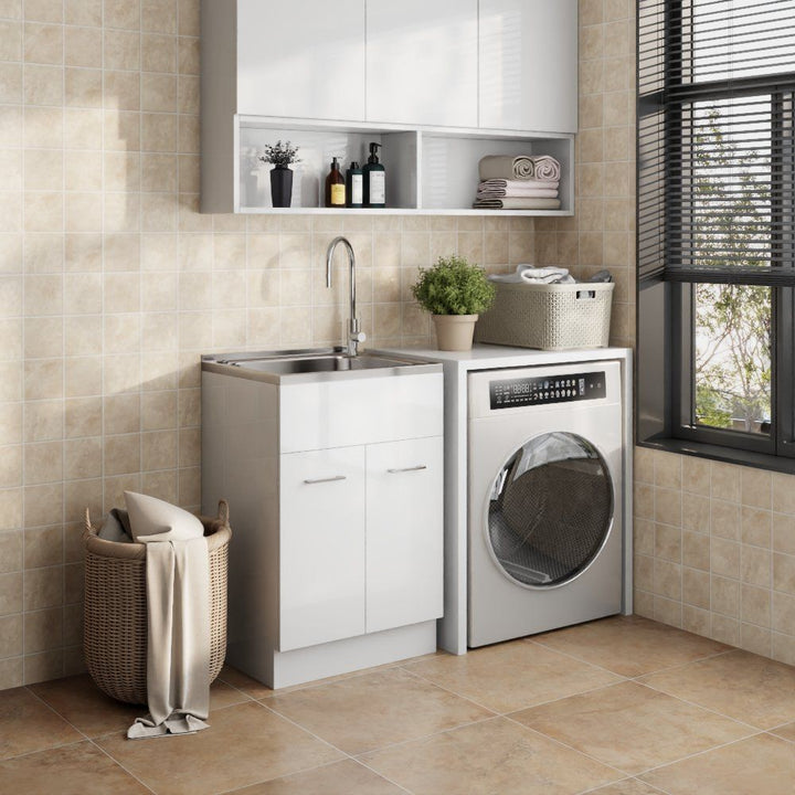 Alpine Laundry Sink & Cabinet 45Ltr PVC