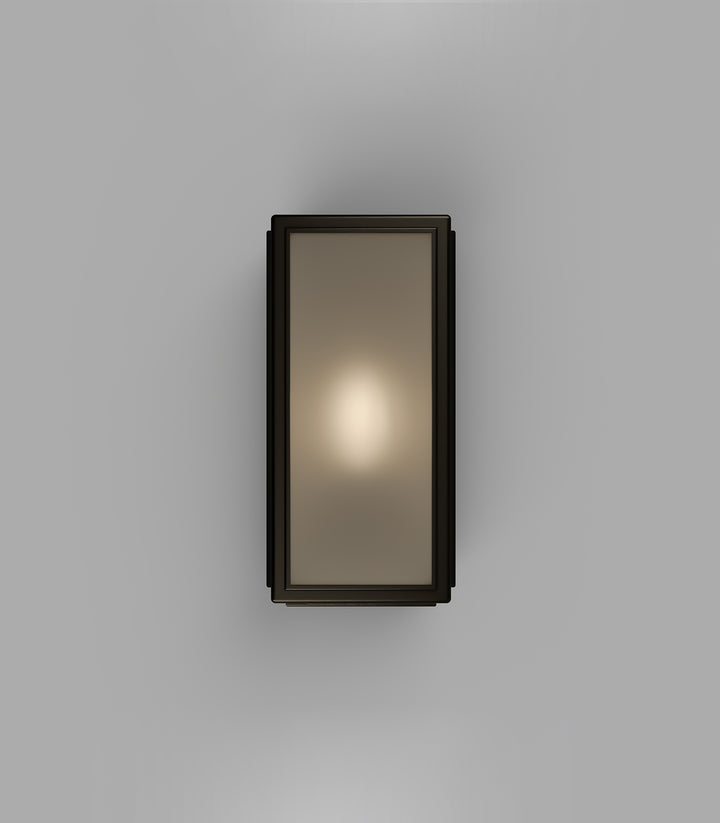Lille Medium Wall Light - Frosted Elegance