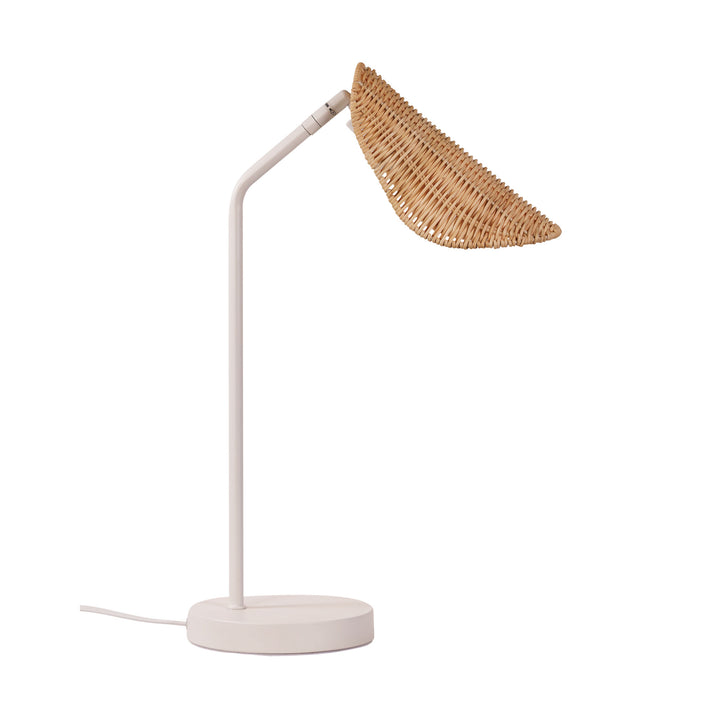 MALTA Rattan Table Lamp – Adjustable Shade
