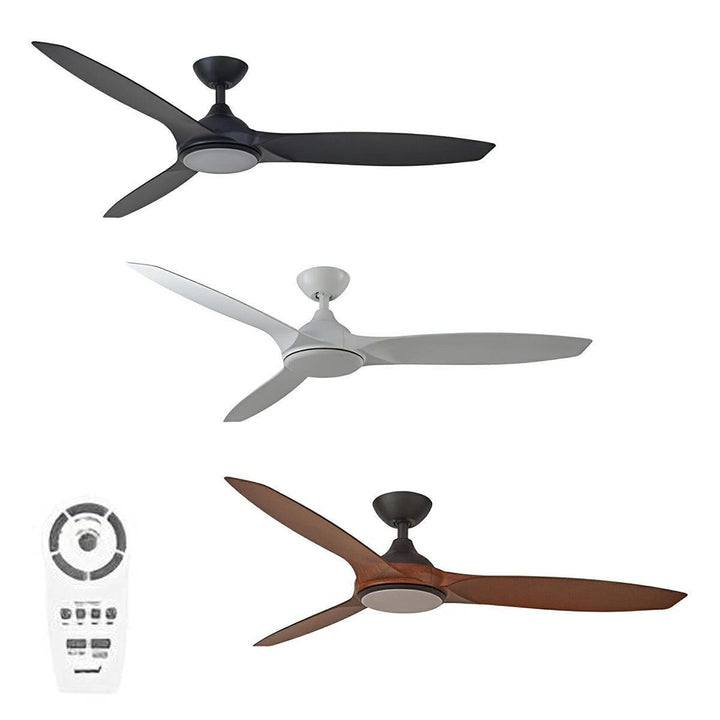 56" Newport DC Ceiling Fan with Light