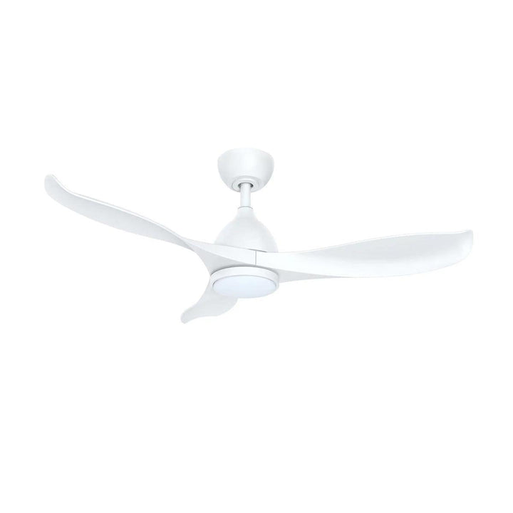 42" Scorpion DC Ceiling Fan Matt Black, Matt White with Light MSDC1033 Martec Lighting