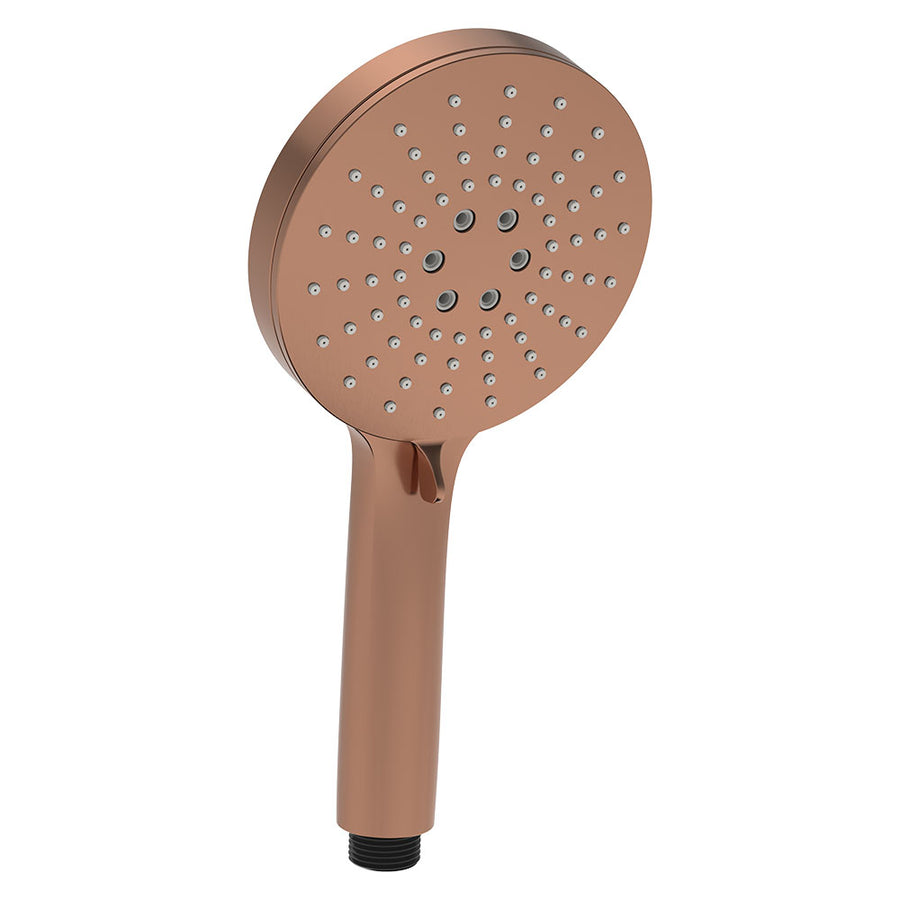 Empire Slim Handheld Shower Head, Brushed Copper – Pilbara Bathroom Warehouse Perth and regional Western Australia