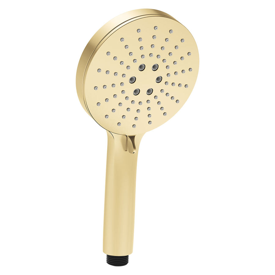 Empire Slim Handheld Shower Head, Urban Brass – Pilbara Bathroom Warehouse Perth and regional Western Australia