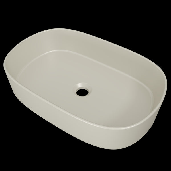 Myrtle Basin 550mm Ivory Matt