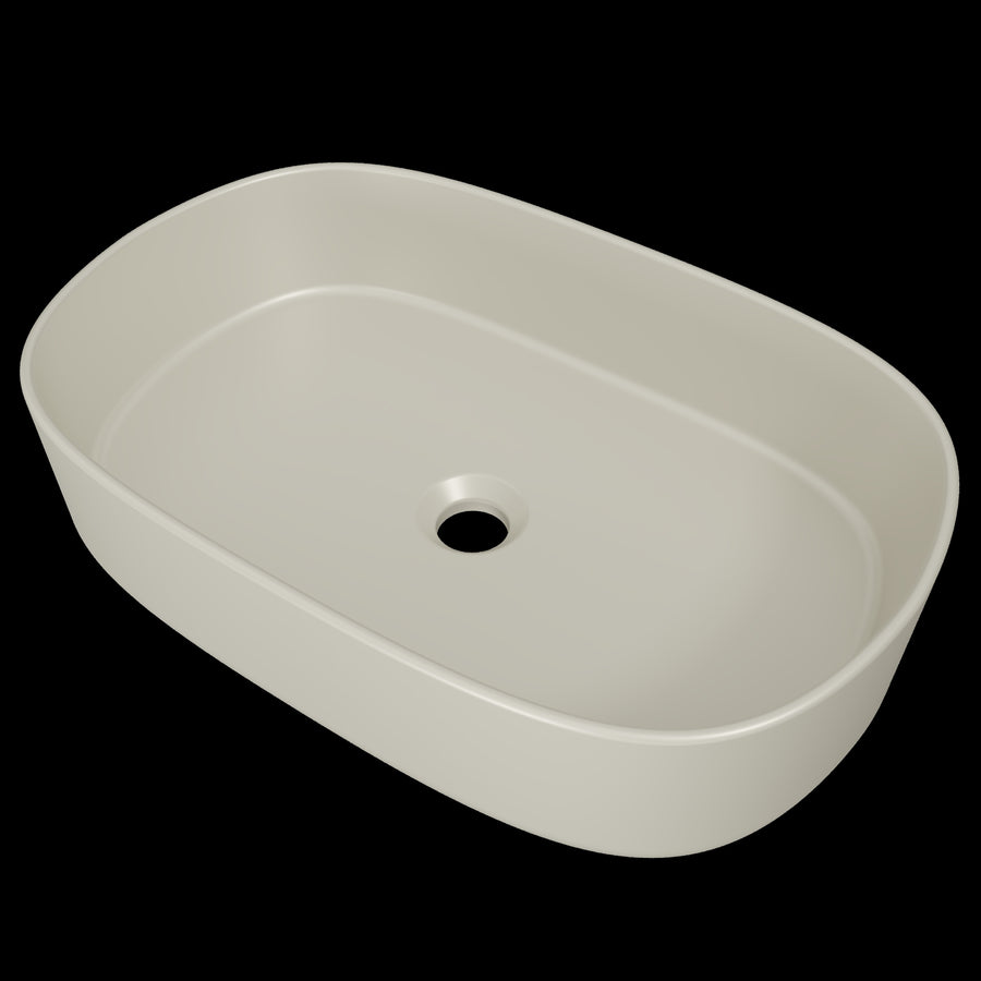 Myrtle Basin 550mm Ivory Matt