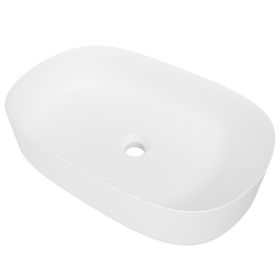 Myrtle Basin 550mm White Matt