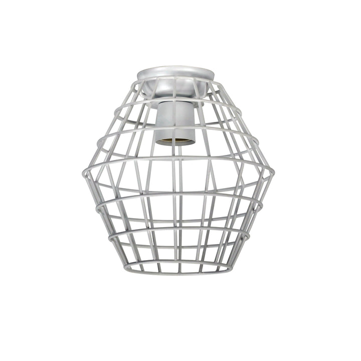 Maci.18 Wire Retro Industrial DIY Shade - Black & White Mesh