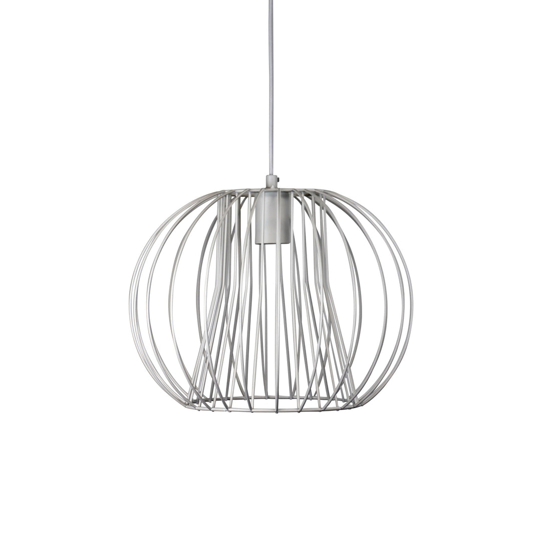 Malo.35 Black & White Wire Pendant