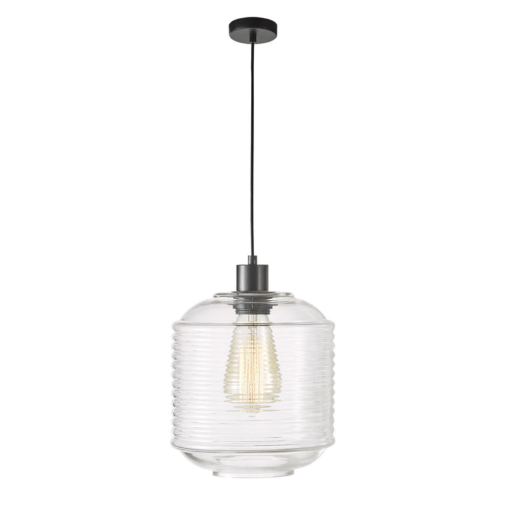 Marconi.25 Single Clear Glass Pendant