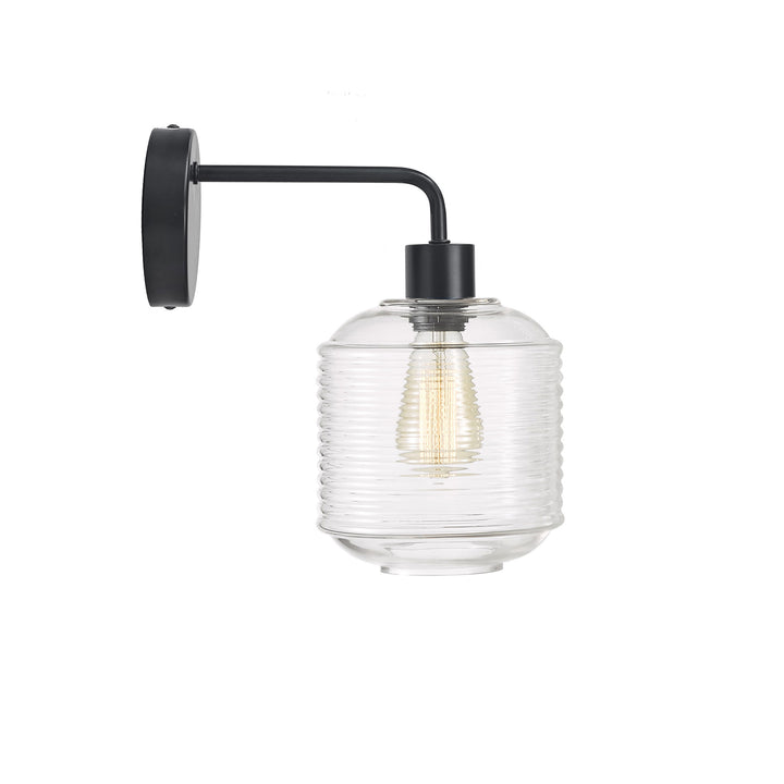 Marconi Wall Opal Clear Glass Sconce
