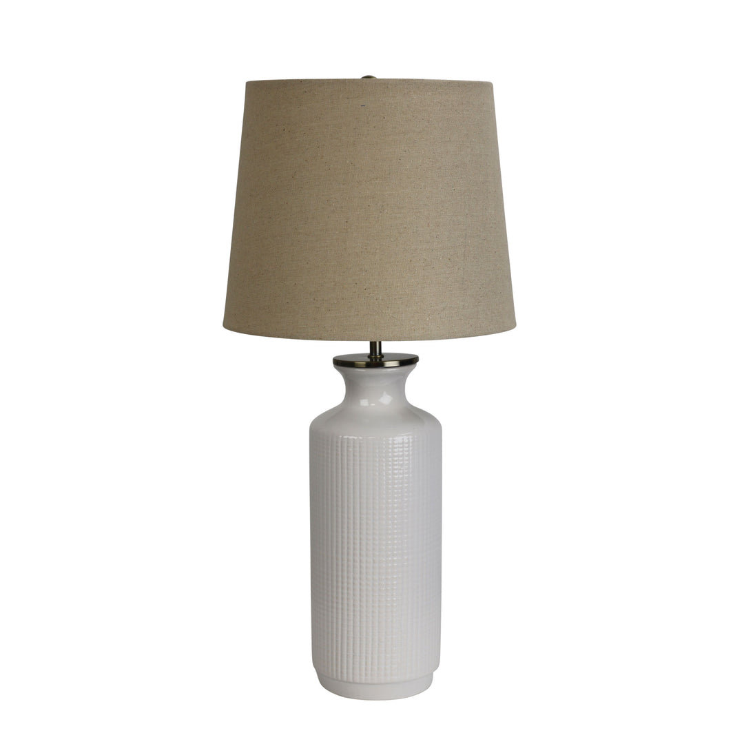 Matlock Modern Farmhouse Lamp with Harp Shade