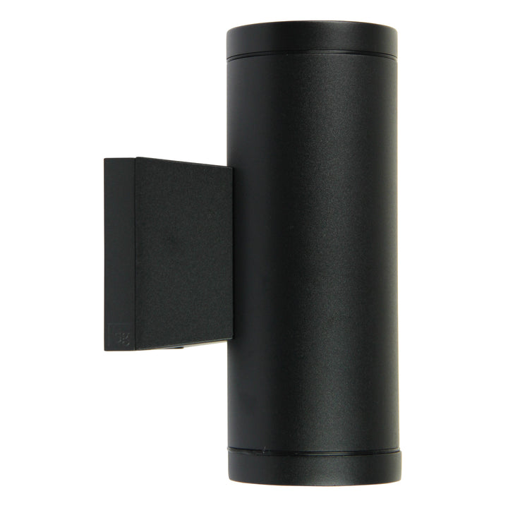 Metro Twin Black SG Quality Outdoor Wall Light