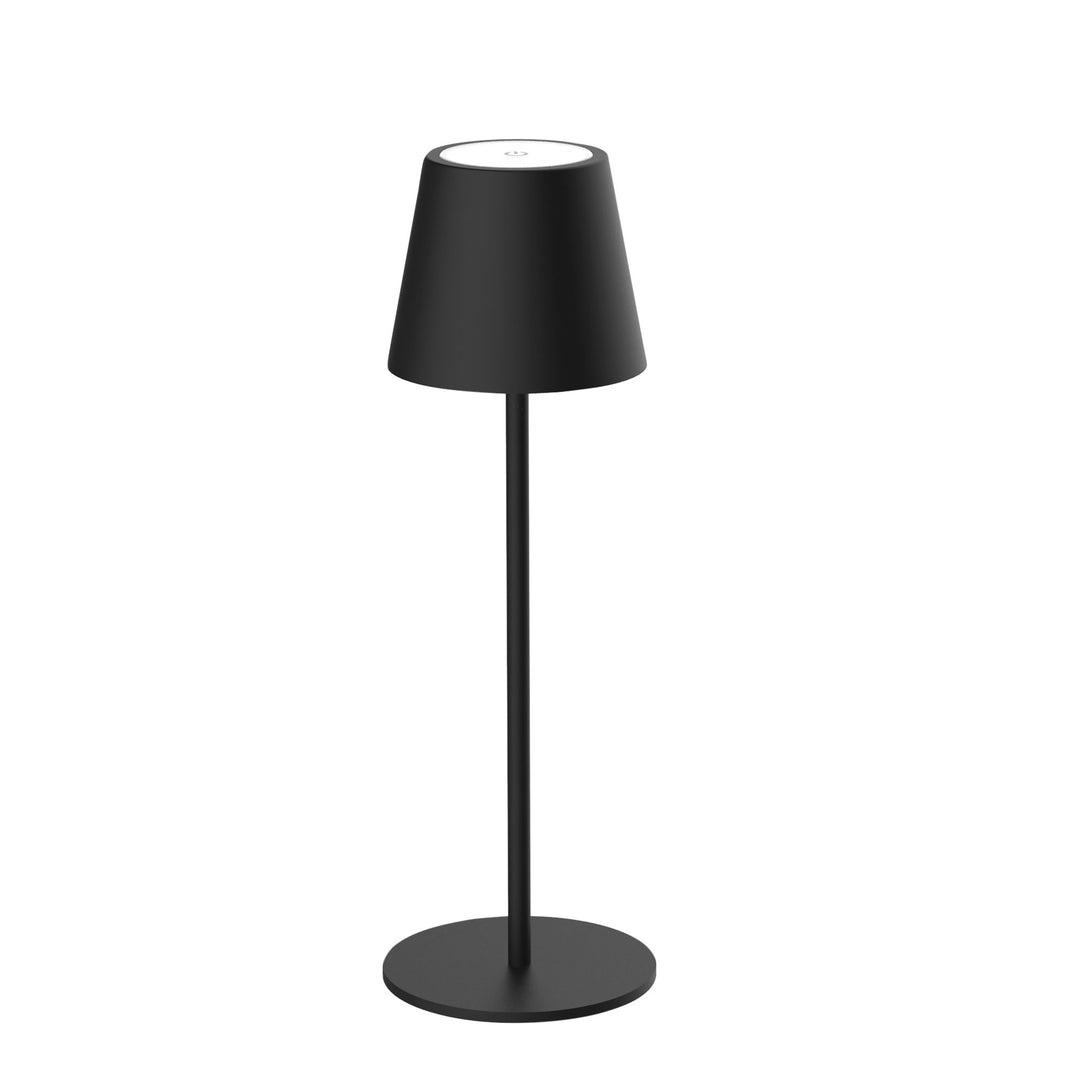 Mindy Black Rechargeable Table Lamp