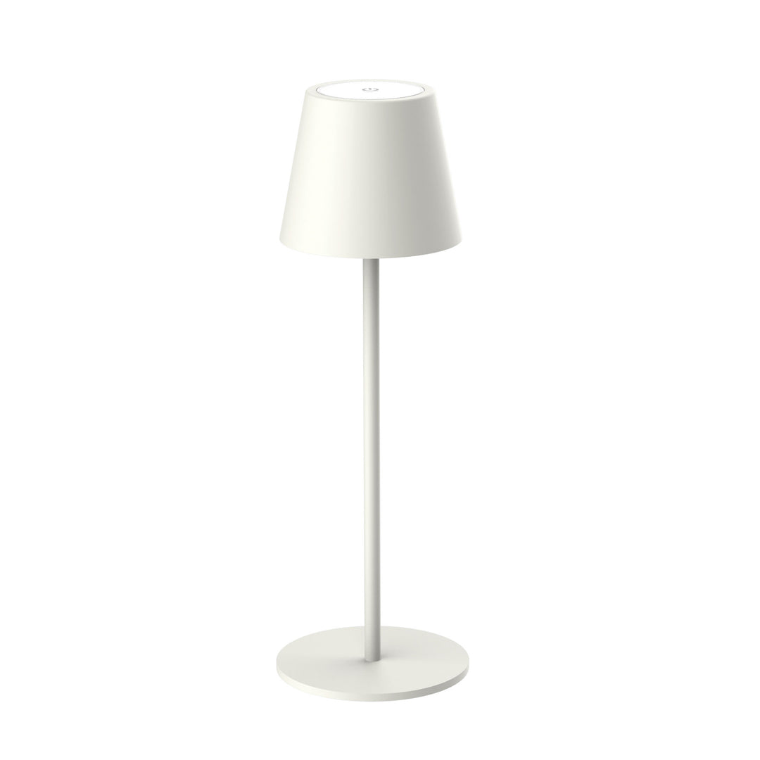 Mindy White Rechargeable Table Lamp