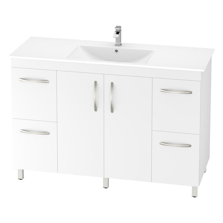 Monica 120cm PVC Vanity Cabinet Only – Pilbara Bathroom Warehouse Perth WA