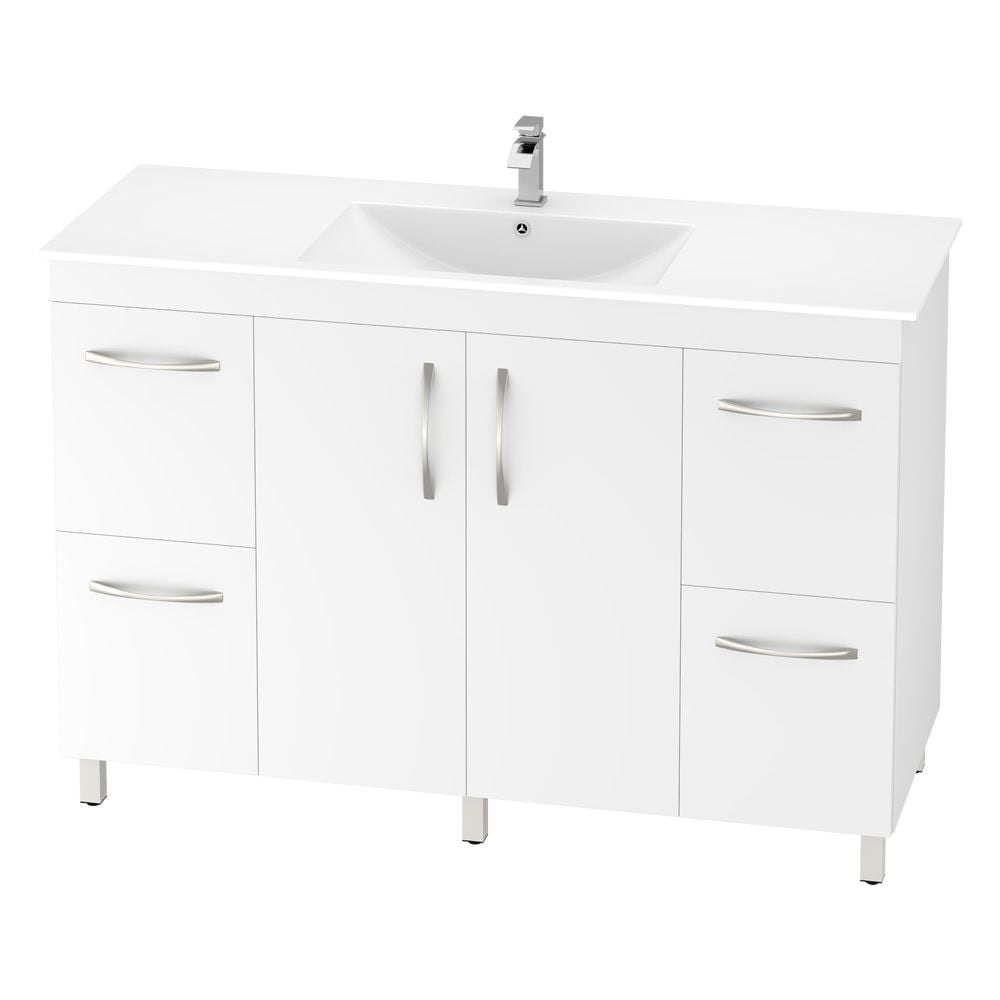 Monica 150cm PVC Vanity Cabinet Only – Pilbara Bathroom Warehouse Perth WA