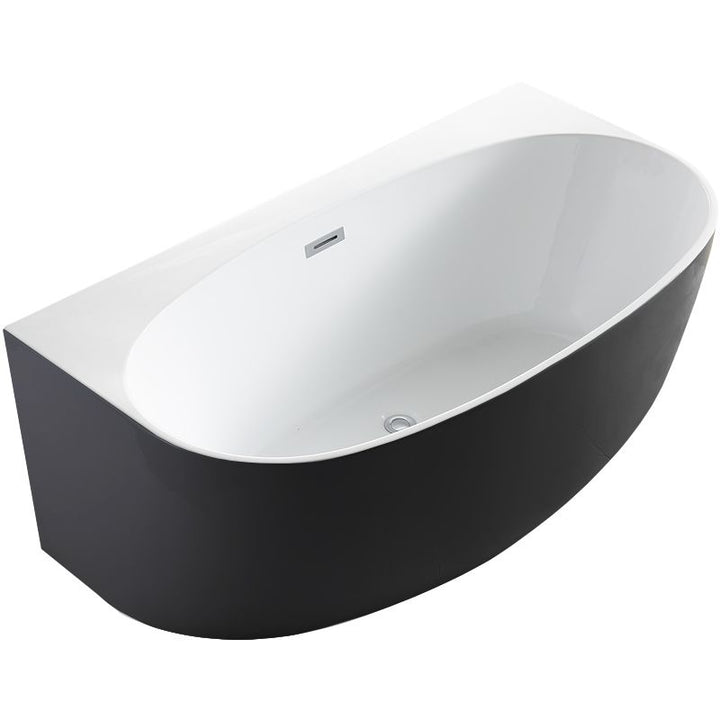 Morocco 150cm Back to Wall Freestanding Bath