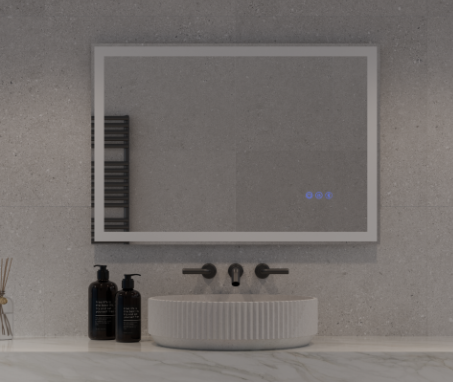 NEXUS S silver geometric wall light with sharp modern lines and architectural appeal – Pilbara Bathroom Warehouse Perth and regional Western Australia