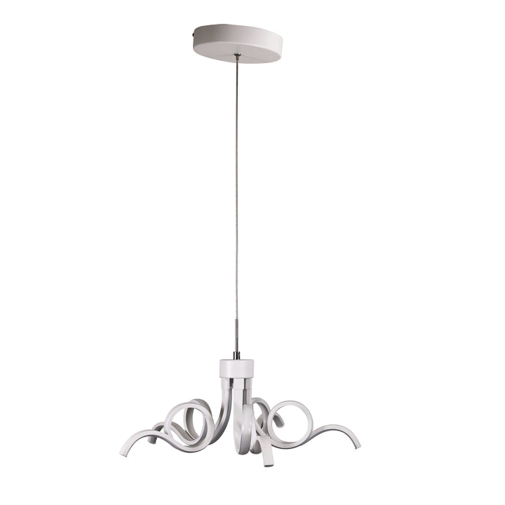 NOODLE.50 White Tri-Colour LED Pendant