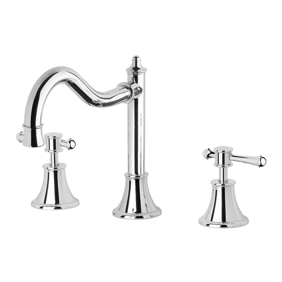 1 Nostalgia Lever Basin Set Shepherds Crook , Tapware – Pilbara Bathroom Warehouse