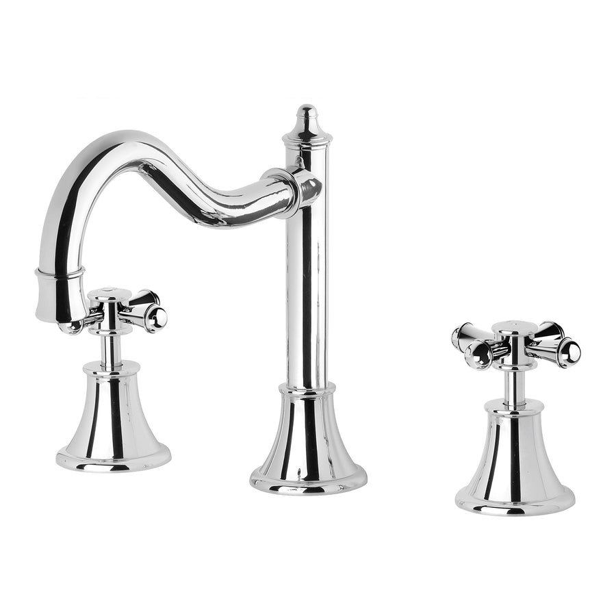 1 Nostalgia Basin Set Shepherds Crook , Tapware – Pilbara Bathroom Warehouse